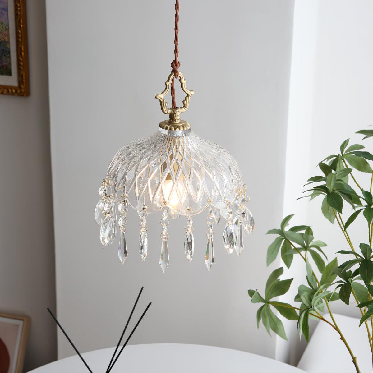 Moka kristal Vintage hanglamp