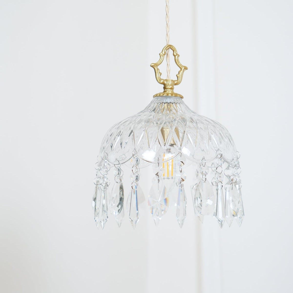 Moka kristal Vintage hanglamp