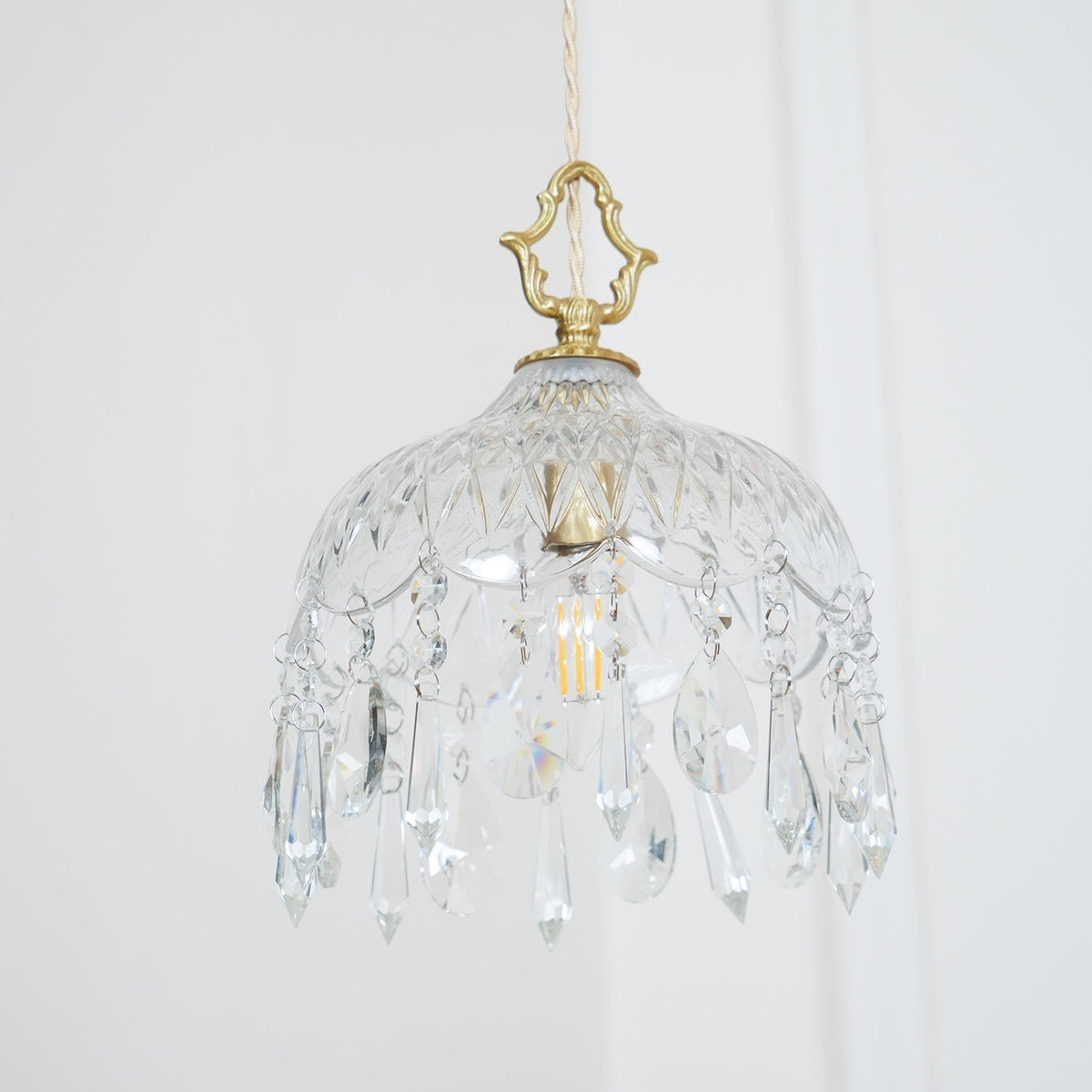Moka kristal Vintage hanglamp