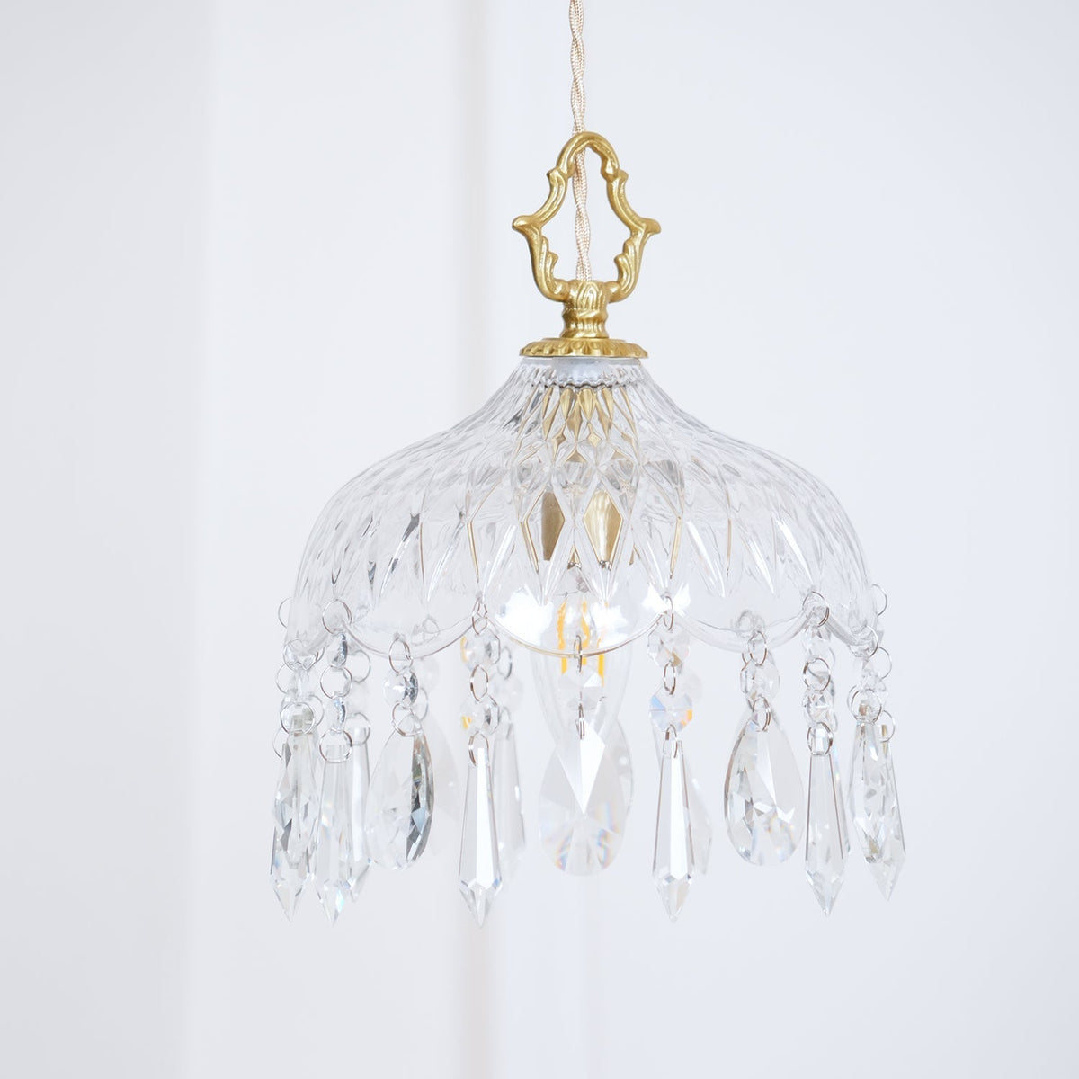 Moka kristal Vintage hanglamp