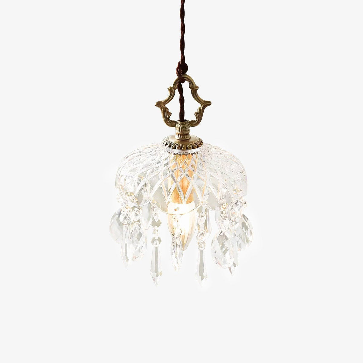 Moka kristal Vintage hanglamp