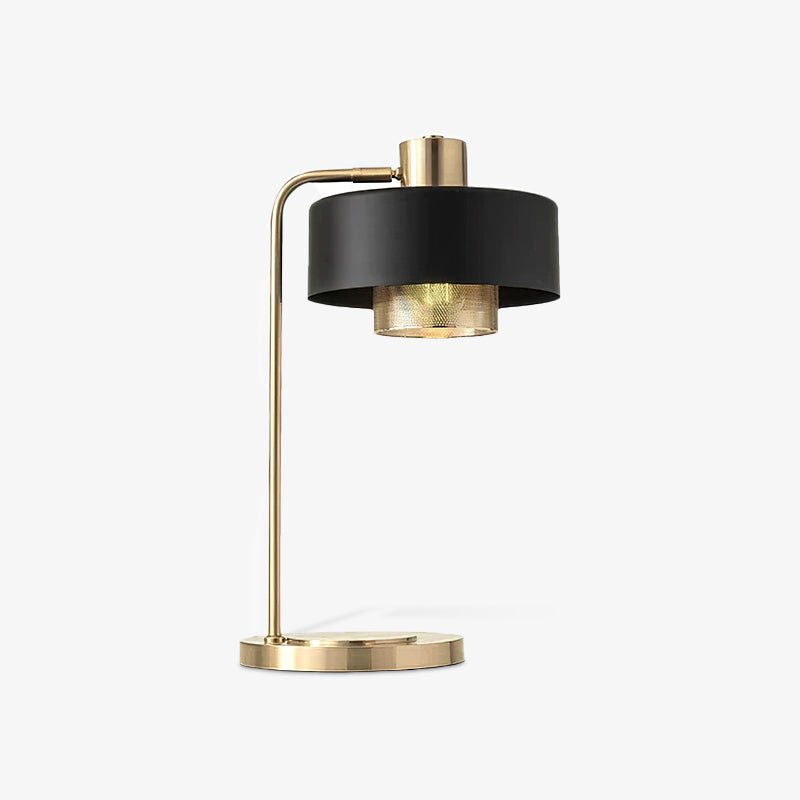 Contemporaire eigentijdse tafellamp in brons