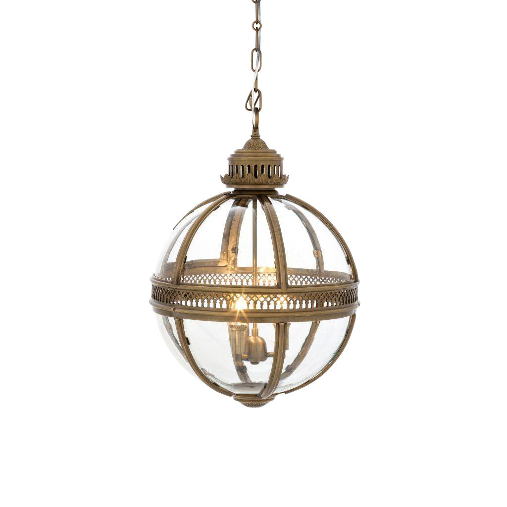 Svelte Vintage Industrial glas hanglamp