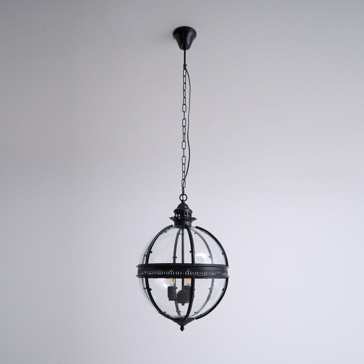 Svelte Vintage Industrial glas hanglamp