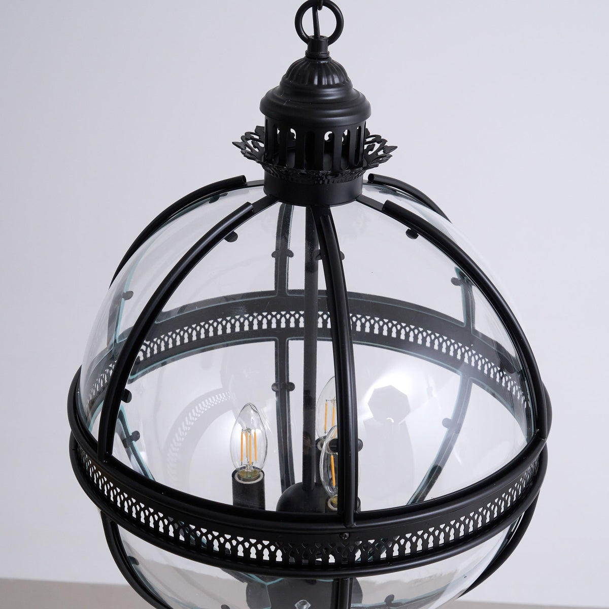 Svelte Vintage Industrial glas hanglamp