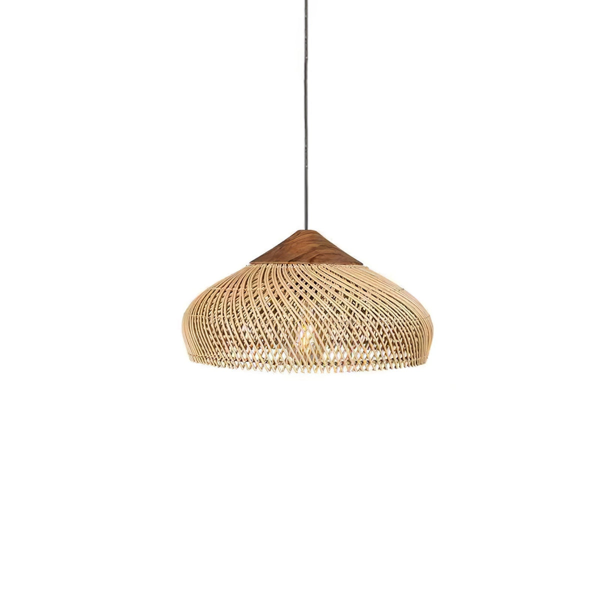 Braided Rotan hanglamp