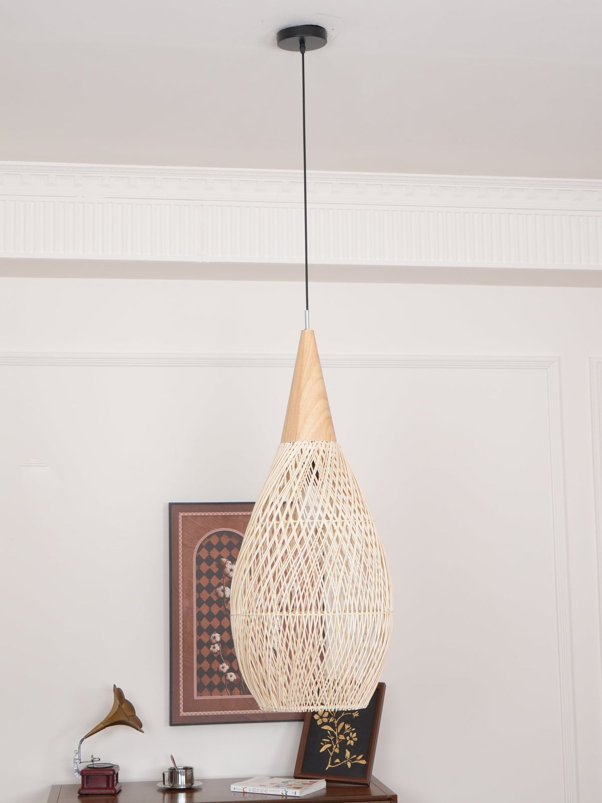 Braided Rotan hanglamp