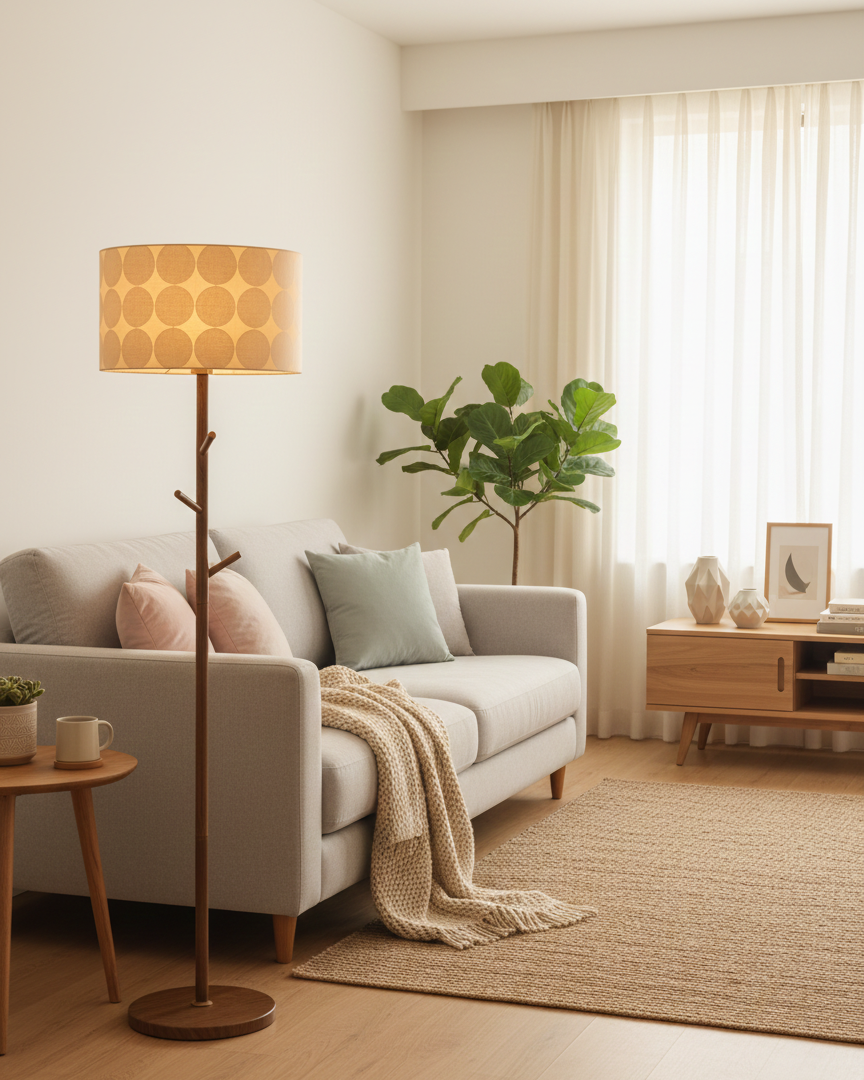 Oreloeria vloerlamp