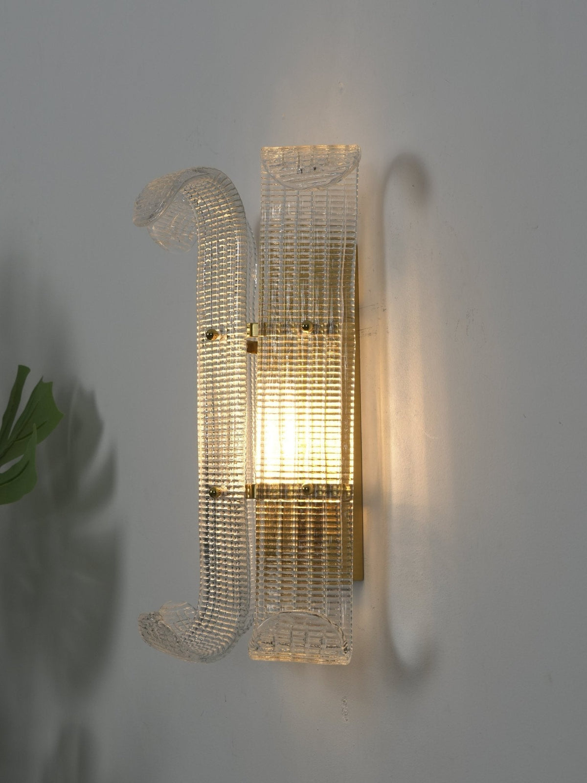 Dara Luxe Champagne-glas wandlamp