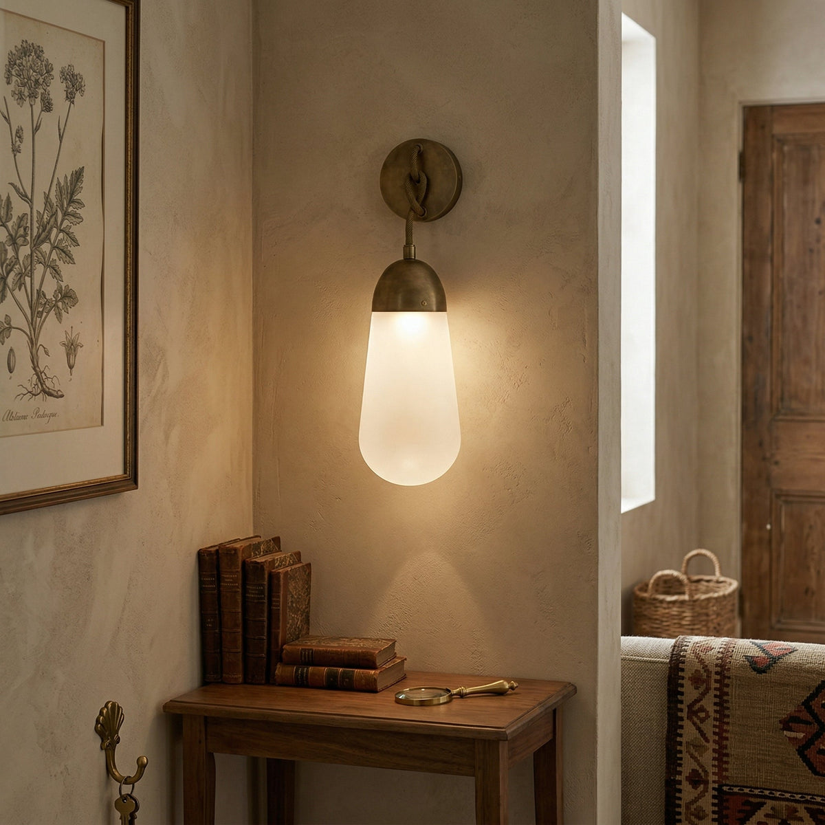 Oreloette wandlamp