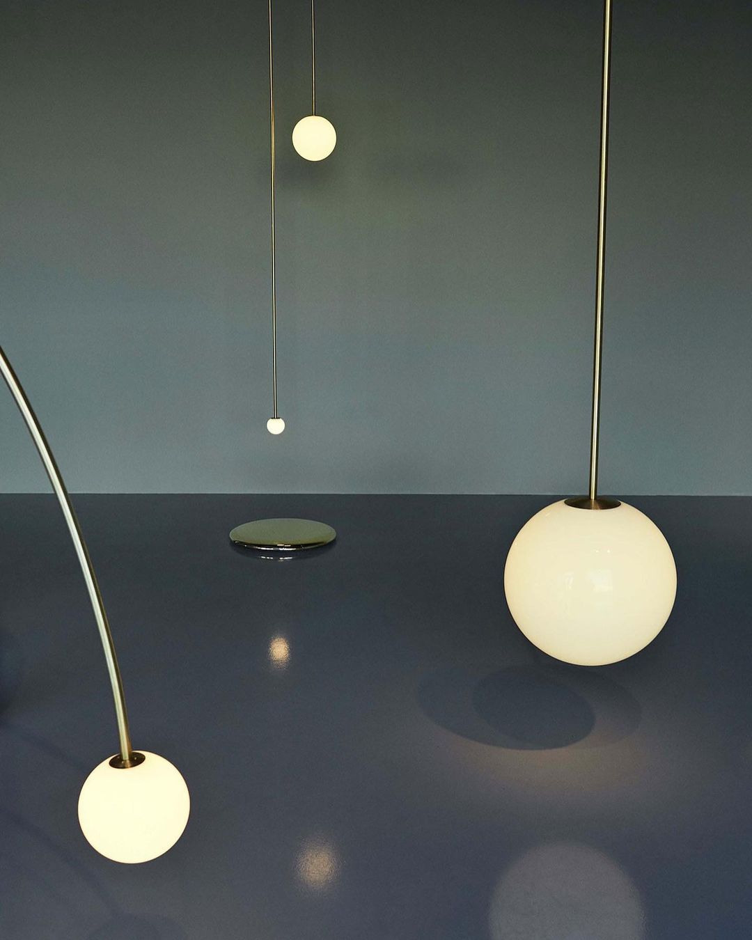 Oriinira hanglamp messing Architectural Collection