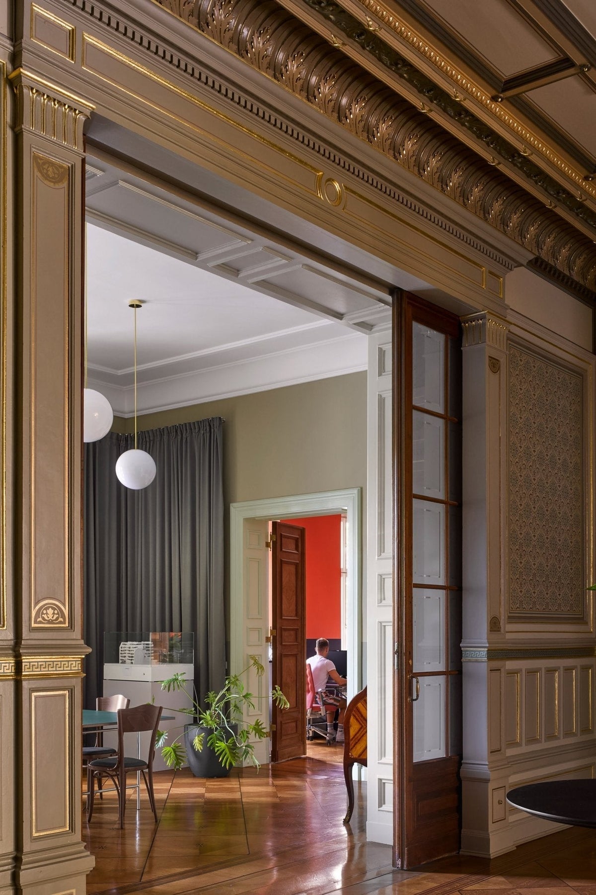 Oriinira hanglamp messing Architectural Collection