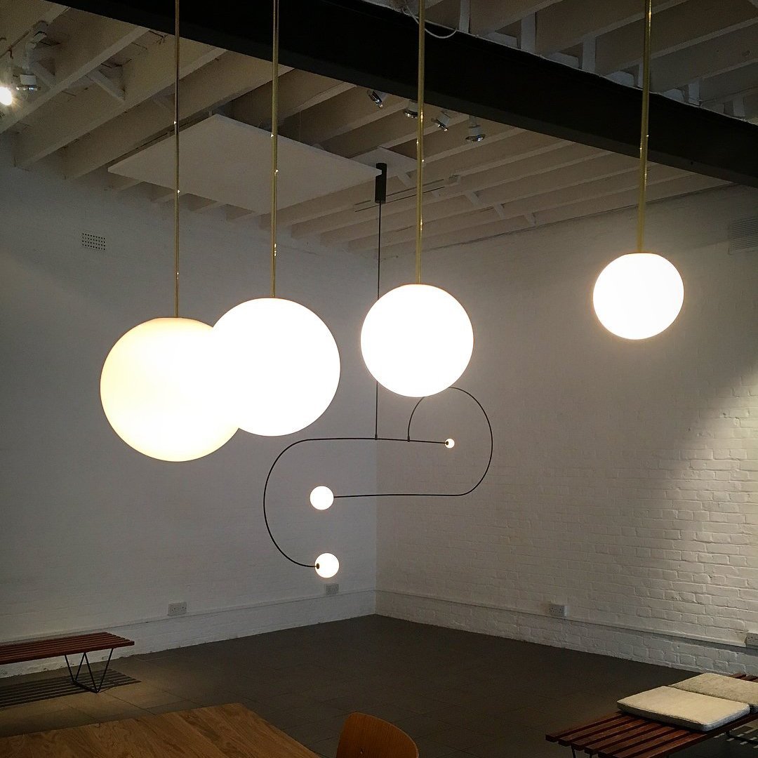 Oriinira hanglamp messing Architectural Collection