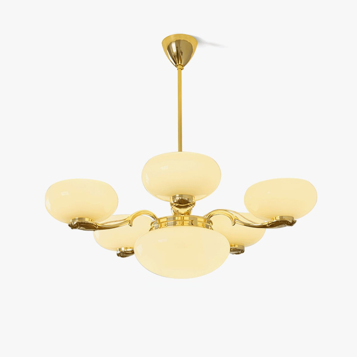 Ethan luxe kroonluchter van glas
