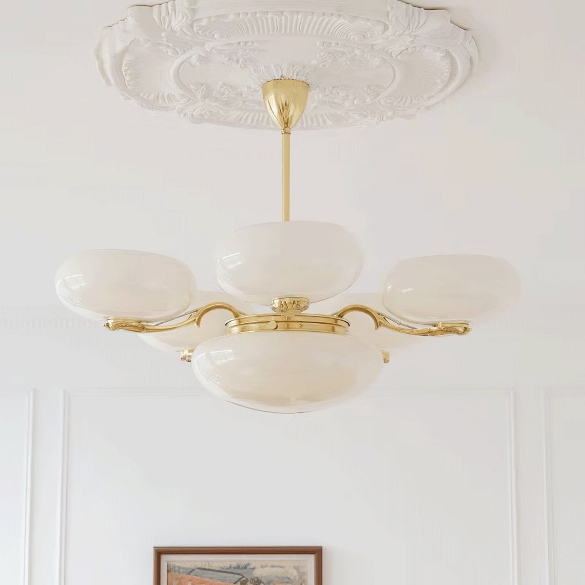 Ethan luxe kroonluchter van glas