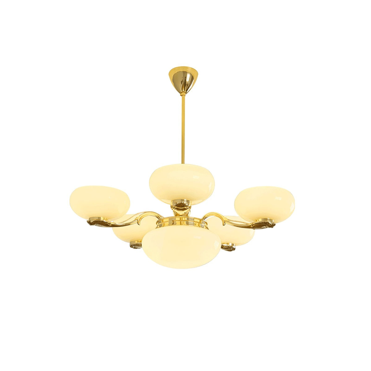 Ethan luxe kroonluchter van glas