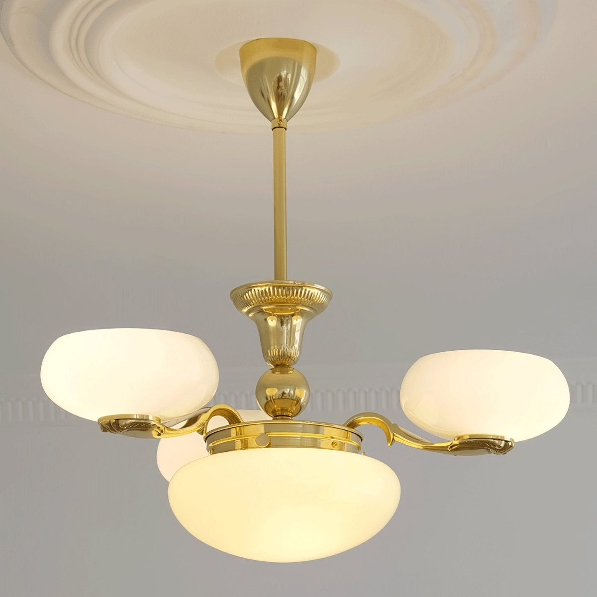 Ethan luxe kroonluchter van glas