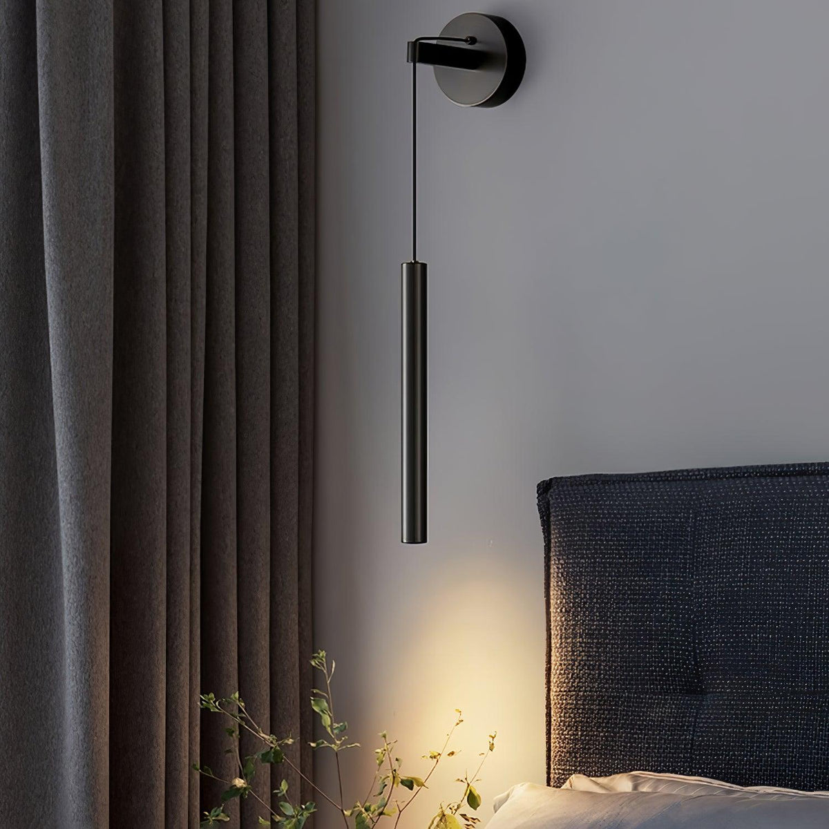 Loxley modern Minimalistisch Lijn Messing Wandlamp