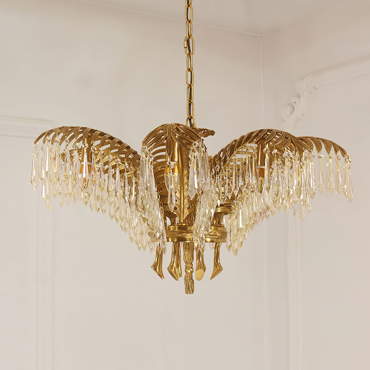 Kilwen Regal messing kristallen kroonluchter