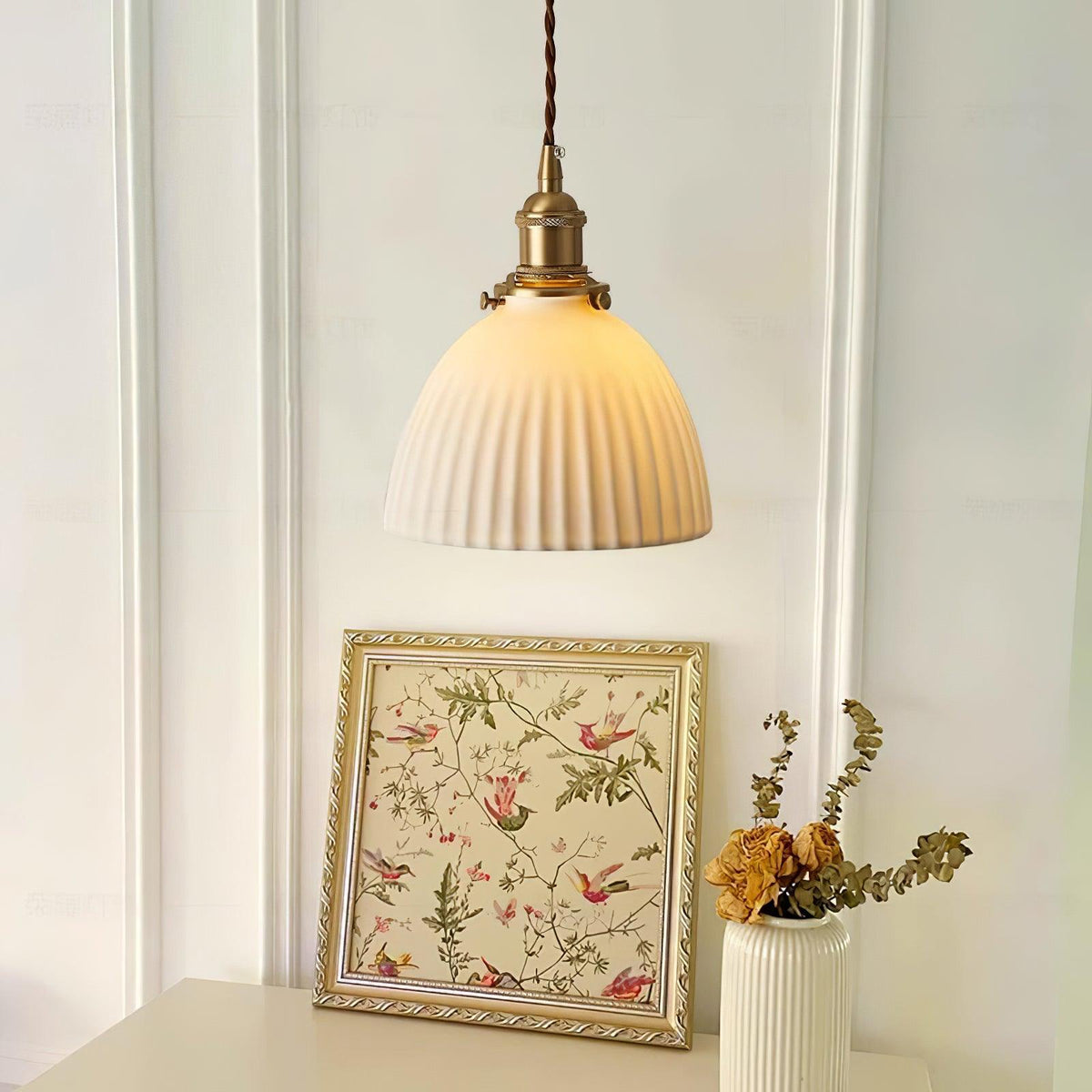 Ornoryra Vintage hanglamp van glas