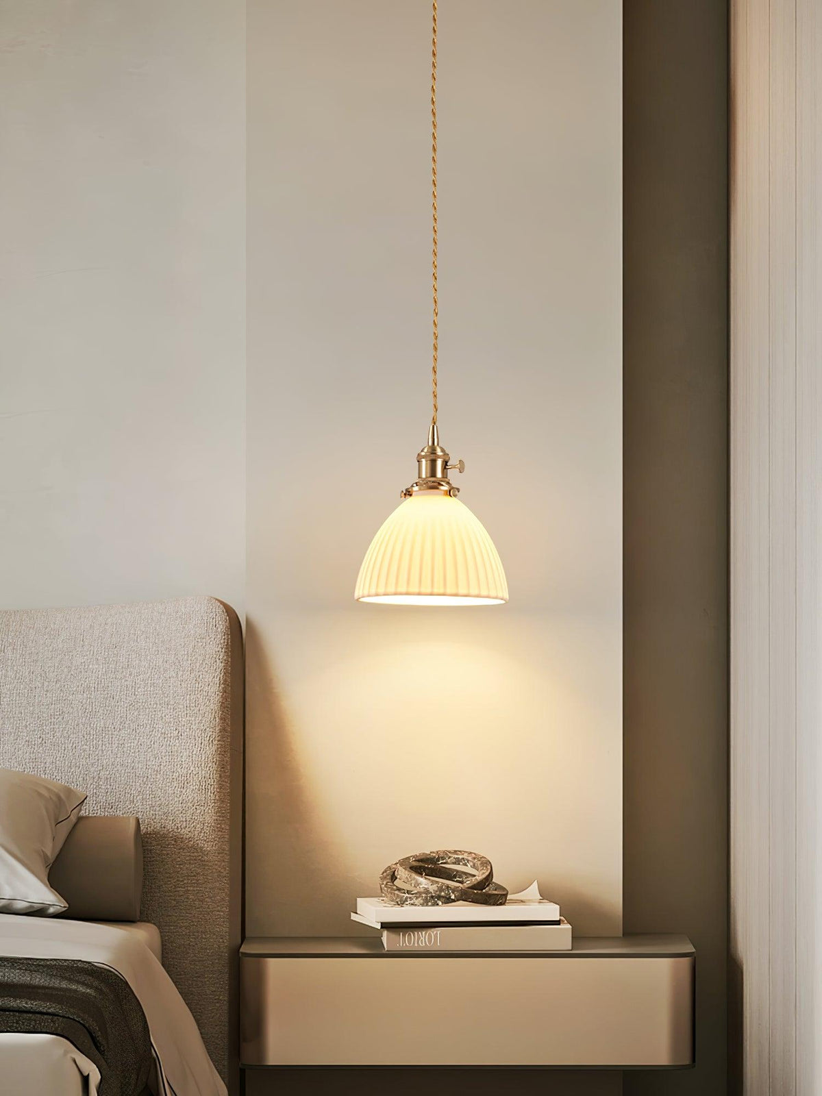 Ornoryra Vintage hanglamp van glas