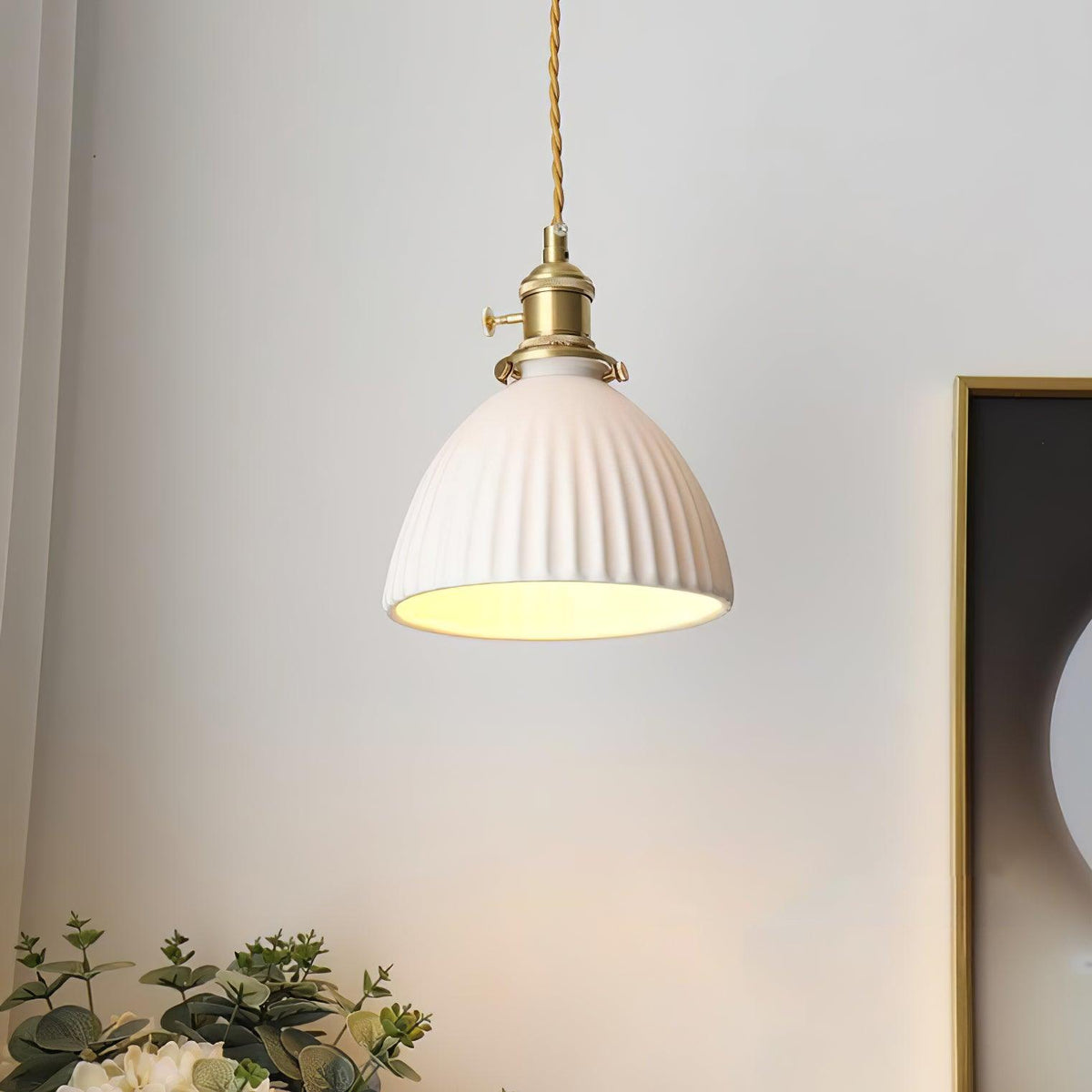 Ornoryra Vintage hanglamp van glas