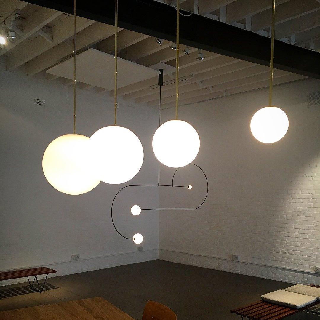 Oriinira hanglamp messing Architectural Collection