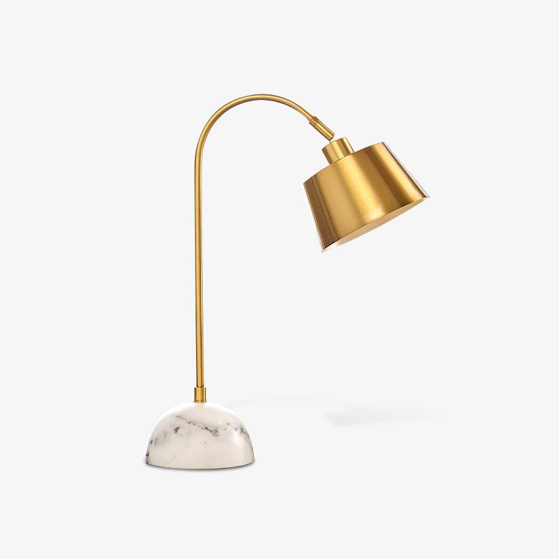 Caleo elegante tafellamp met marmeren voet