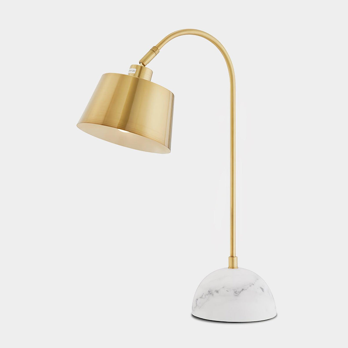 Caleo elegante tafellamp met marmeren voet