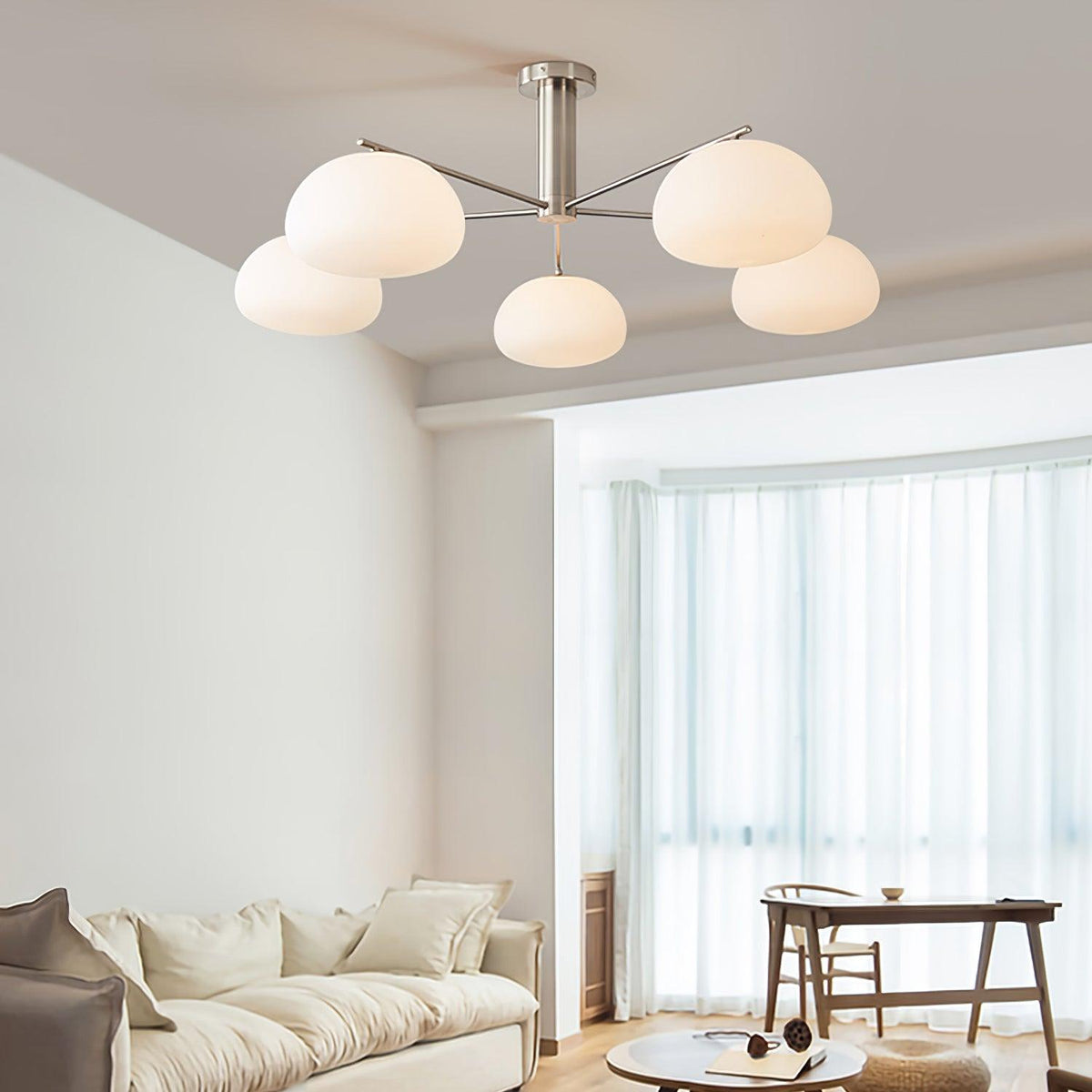 Celeneon Luxe glas Kroonluchter
