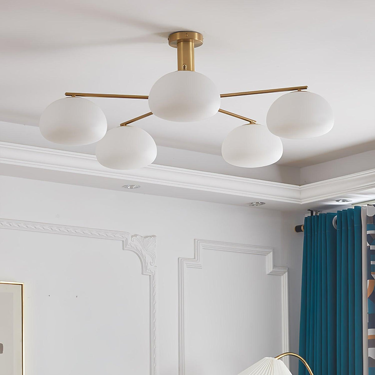 Celeneon Luxe glas Kroonluchter