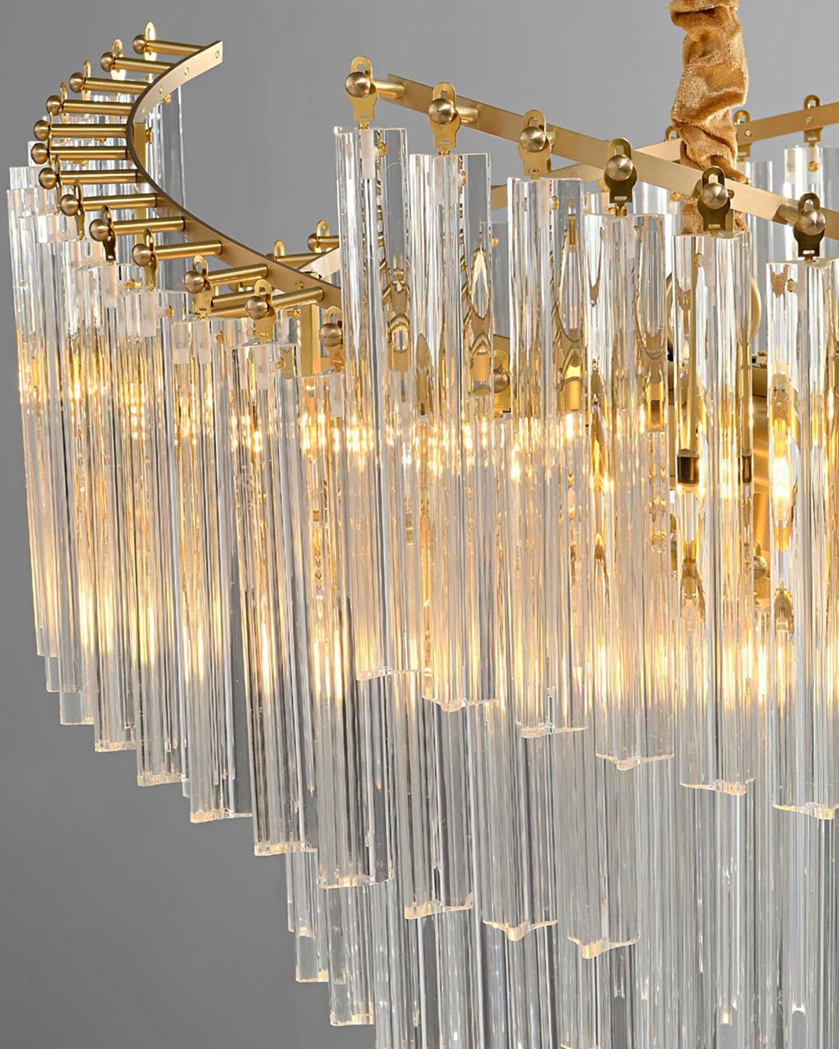 Ala Postmodern luxe Brinicle Kristal Kroonluchter