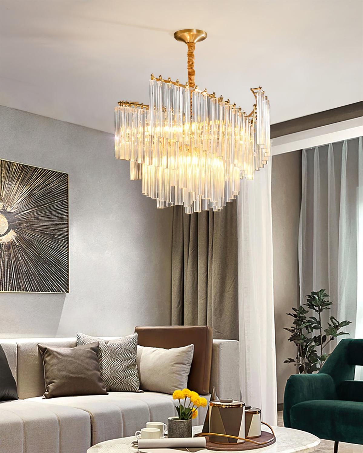 Ala Postmodern luxe Brinicle Kristal Kroonluchter