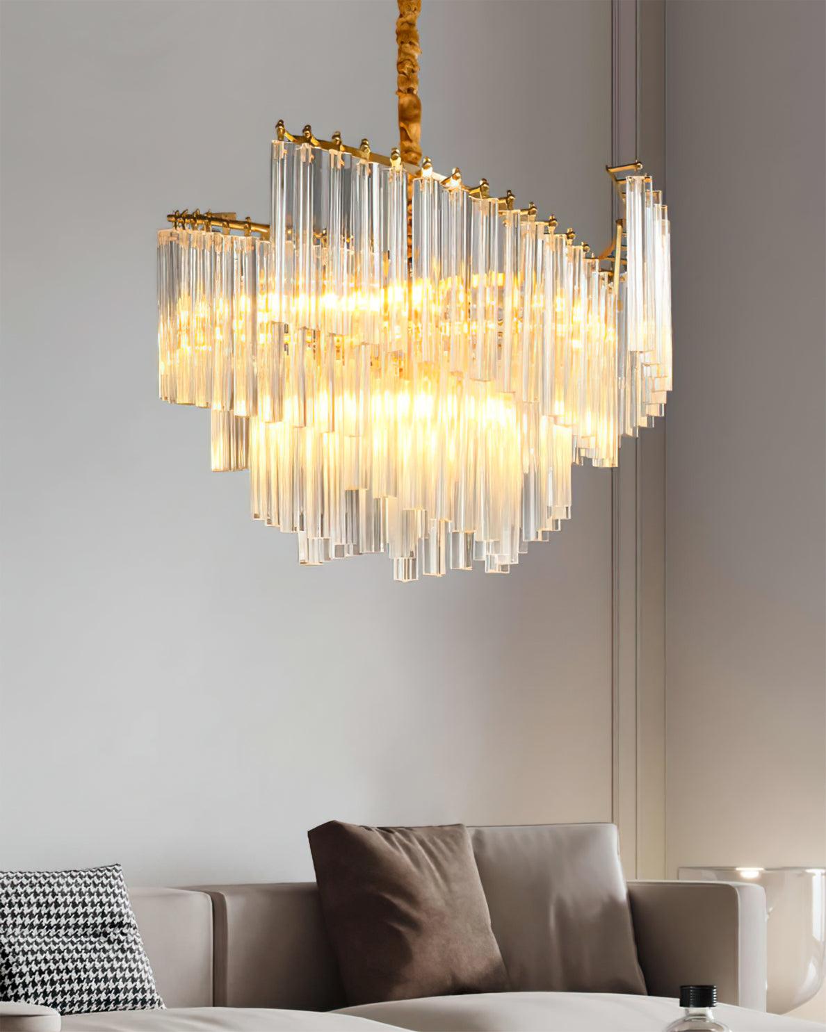 Ala Postmodern luxe Brinicle Kristal Kroonluchter