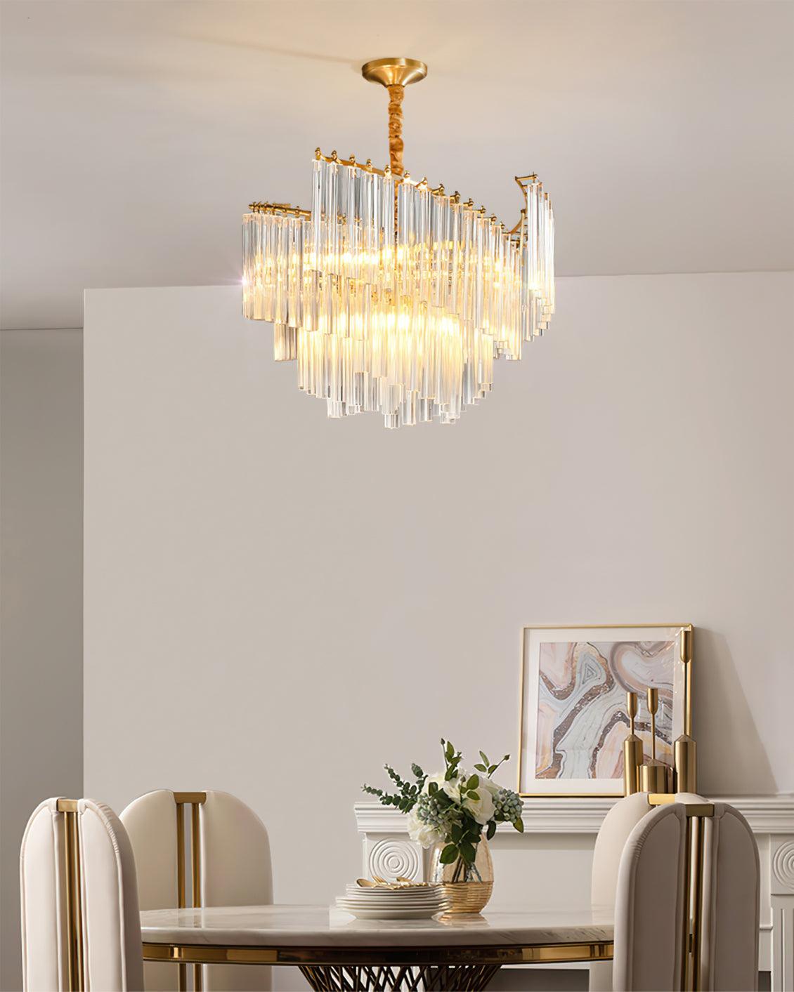 Ala Postmodern luxe Brinicle Kristal Kroonluchter