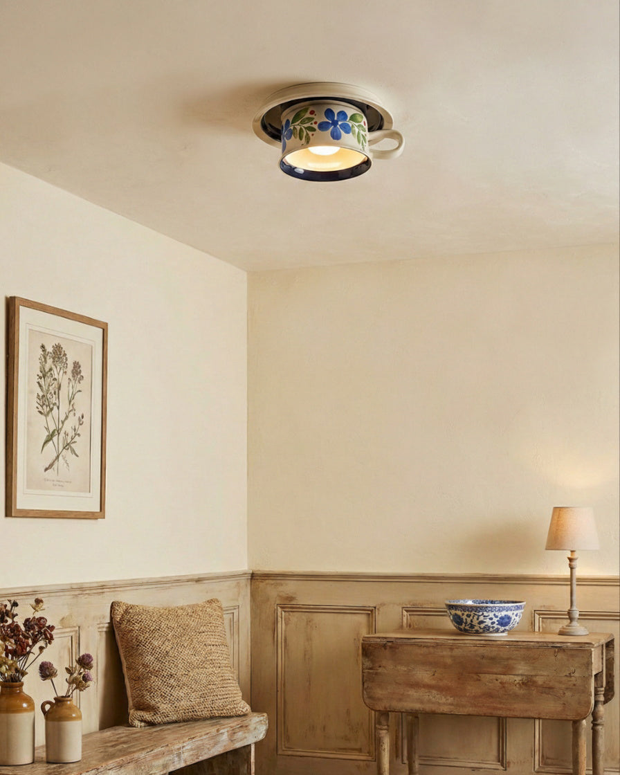 Veluel vlakke plafondlamp