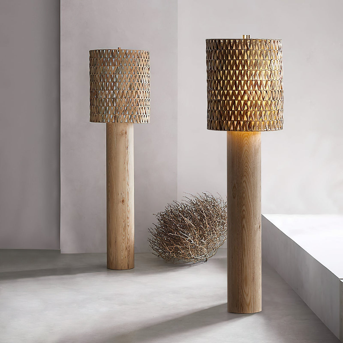 Lorenzo vloerlamp