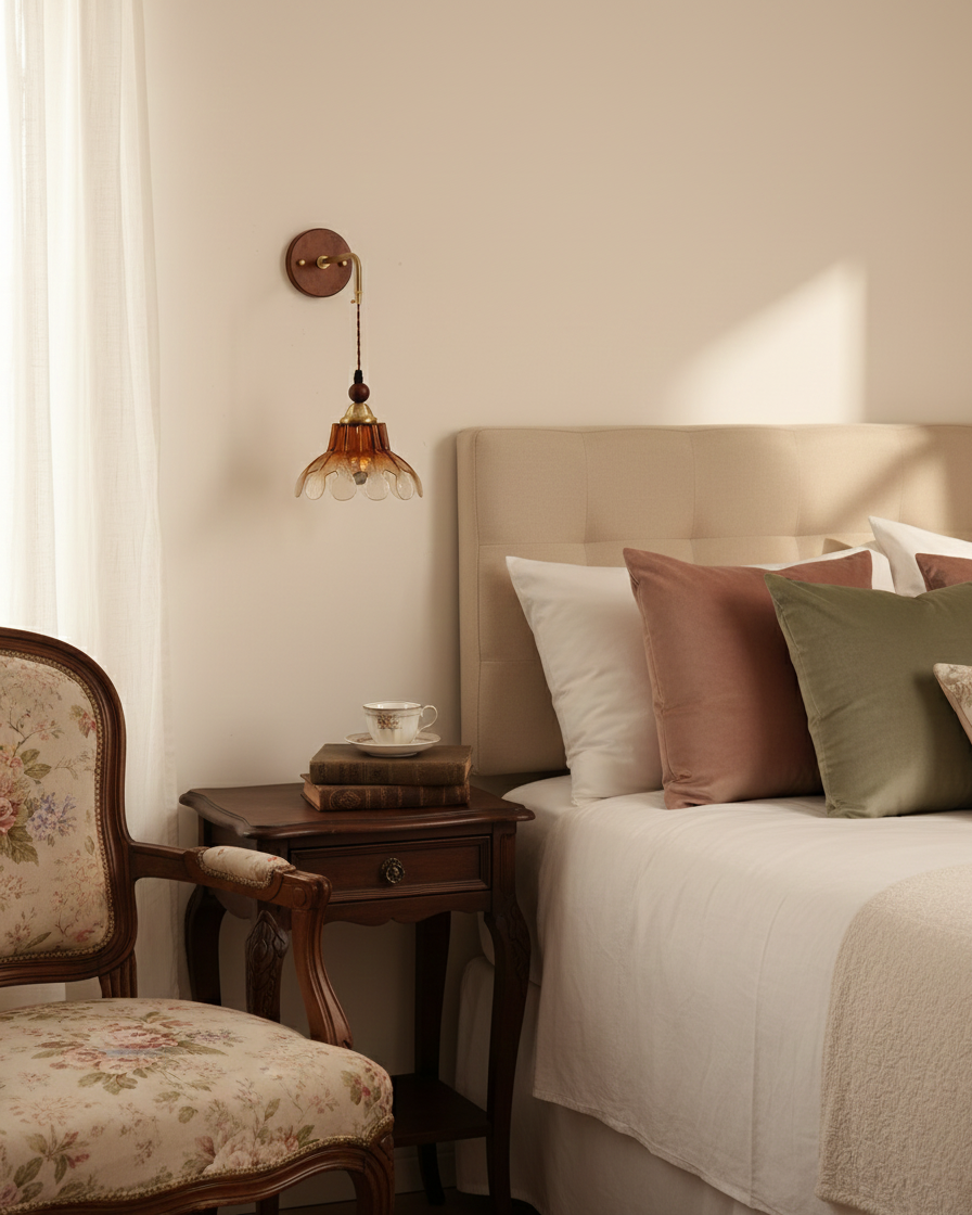 Fawn wandlamp
