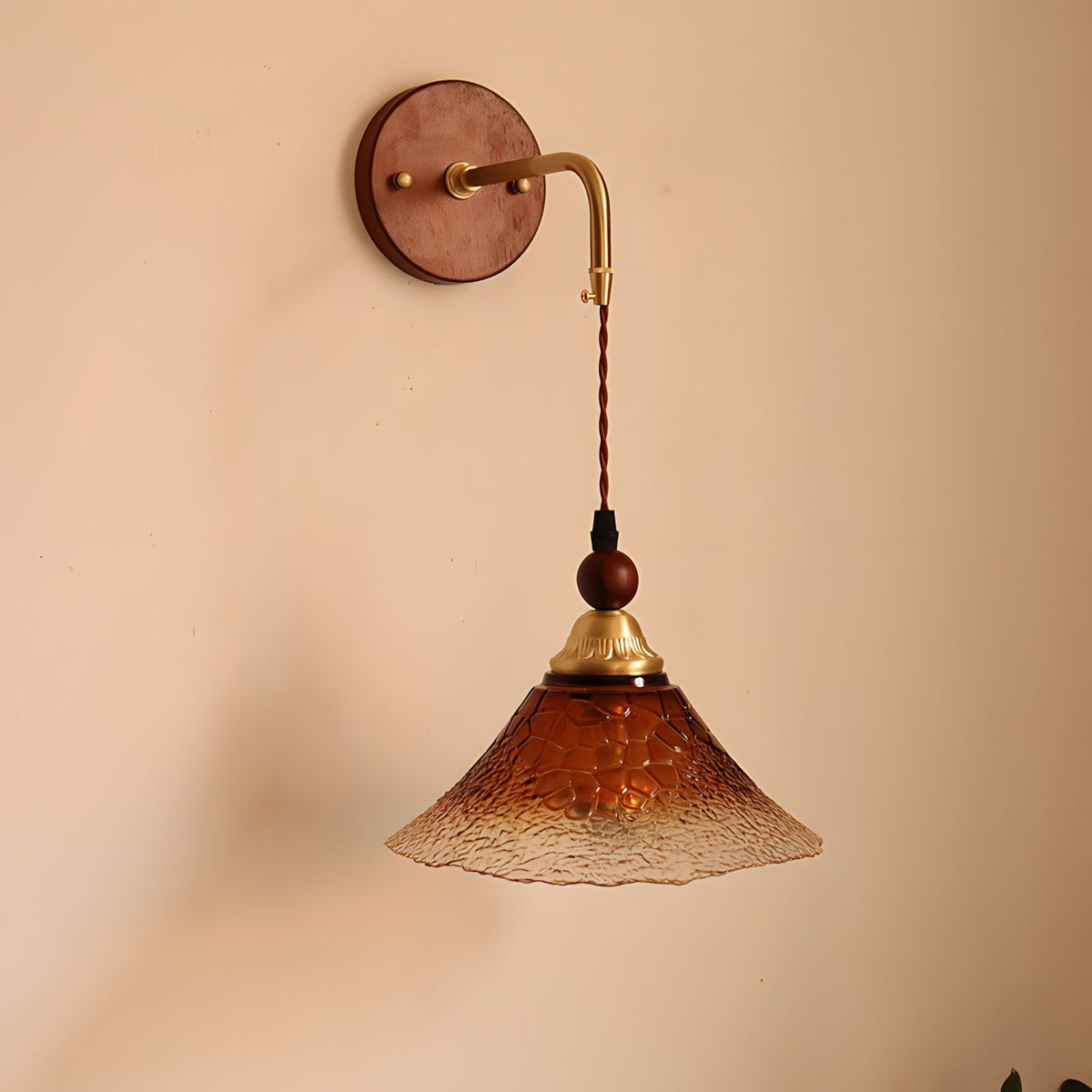 Fawn wandlamp