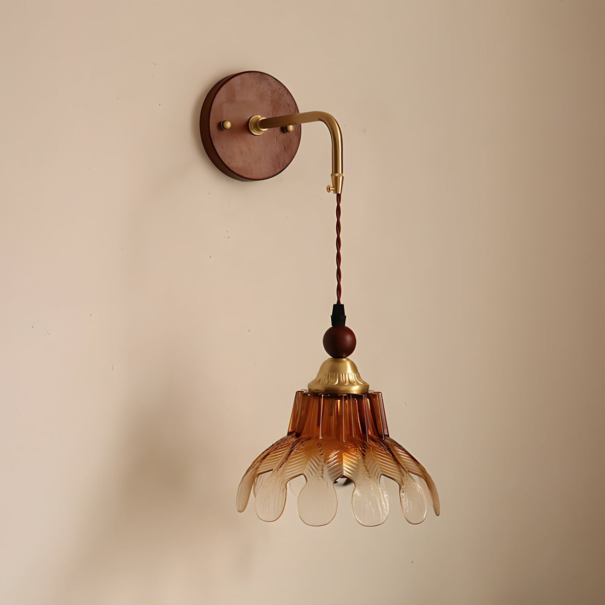 Fawn wandlamp