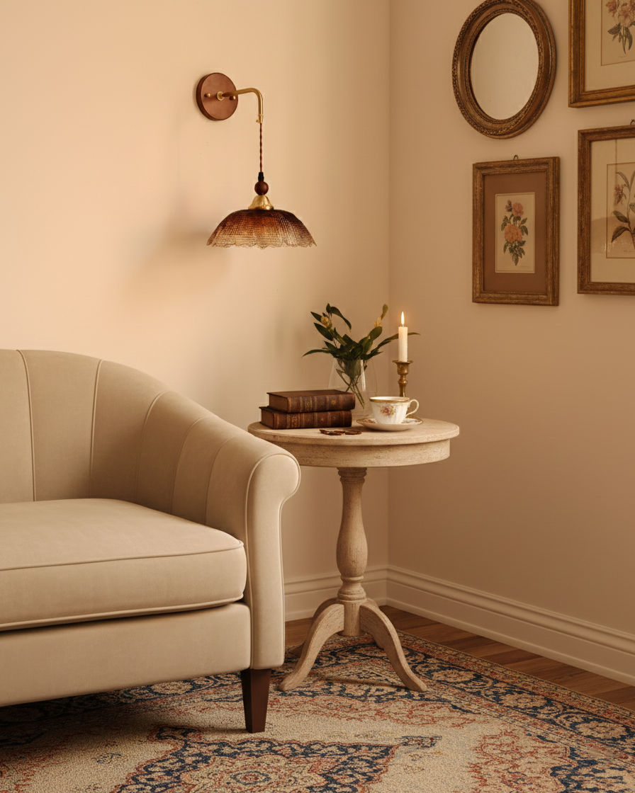 Fawn wandlamp