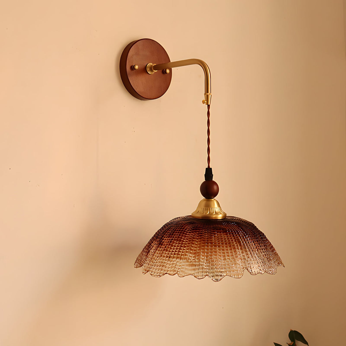 Fawn wandlamp
