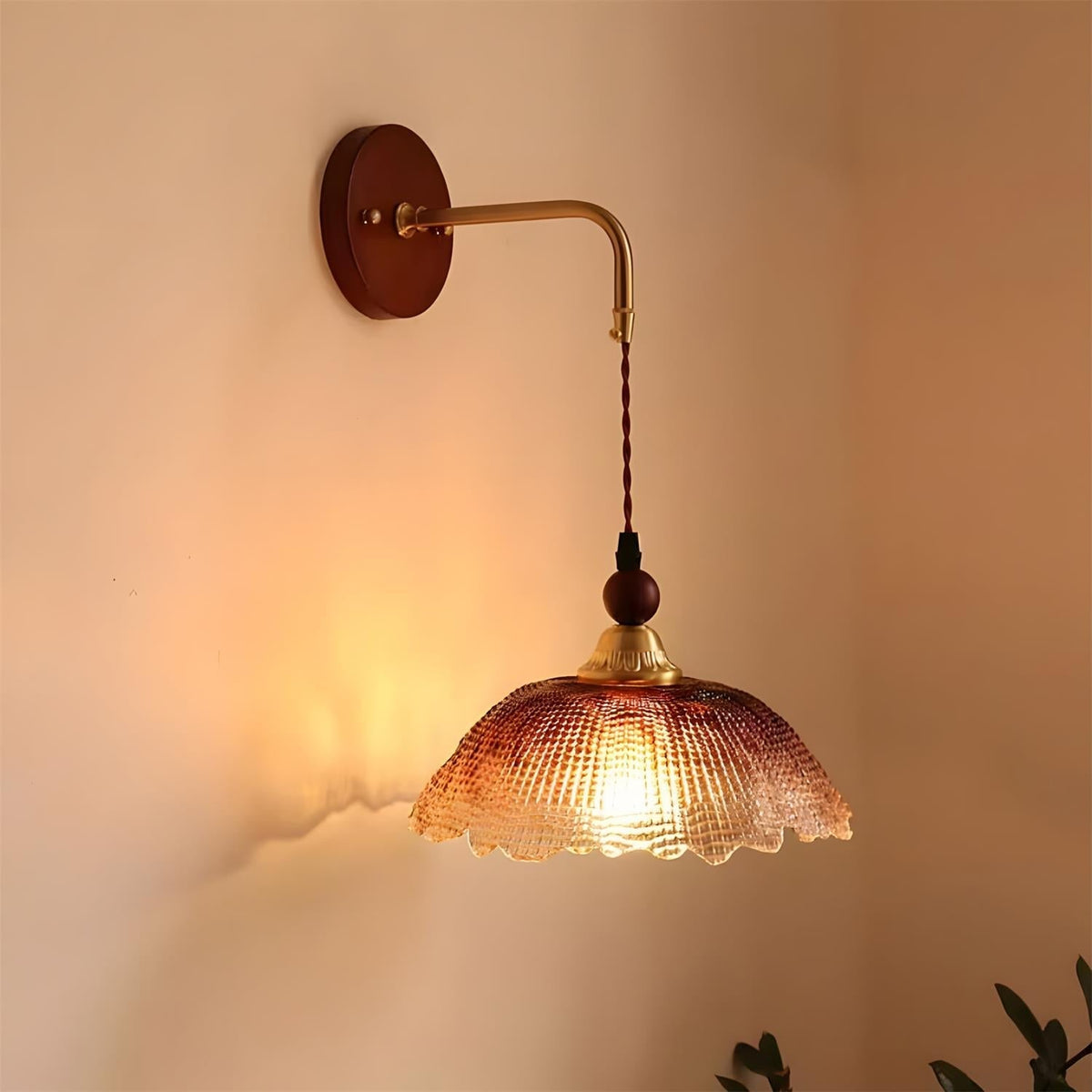 Fawn wandlamp