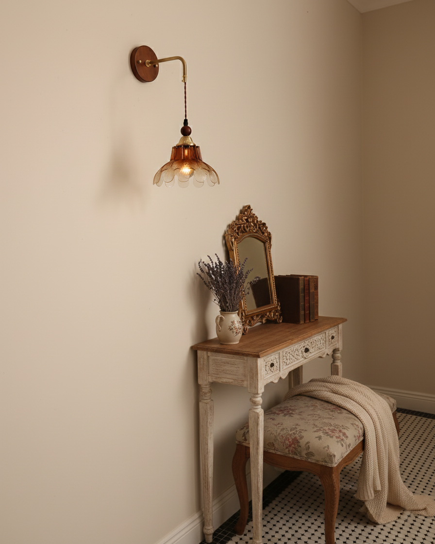 Fawn wandlamp