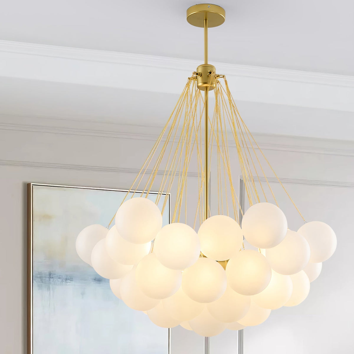 Eiririra Kroonluchter Bubble Matglas
