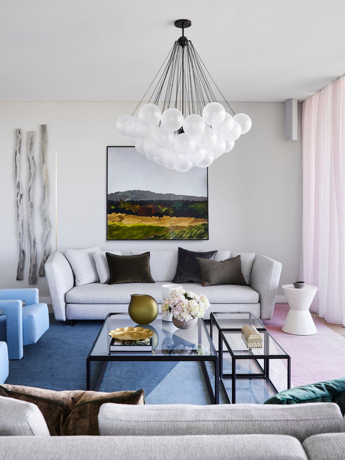 Eiririra Kroonluchter Bubble Matglas