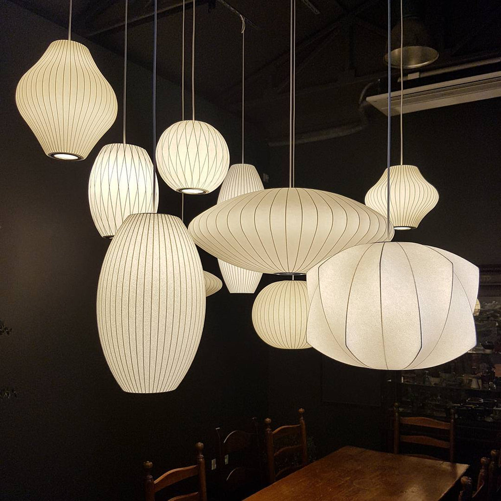 Nebula Bubble Mulberry Silk hanglamp
