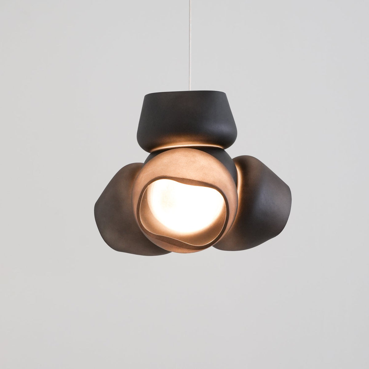 Ursa Bubbles Cluster glas hanglamp