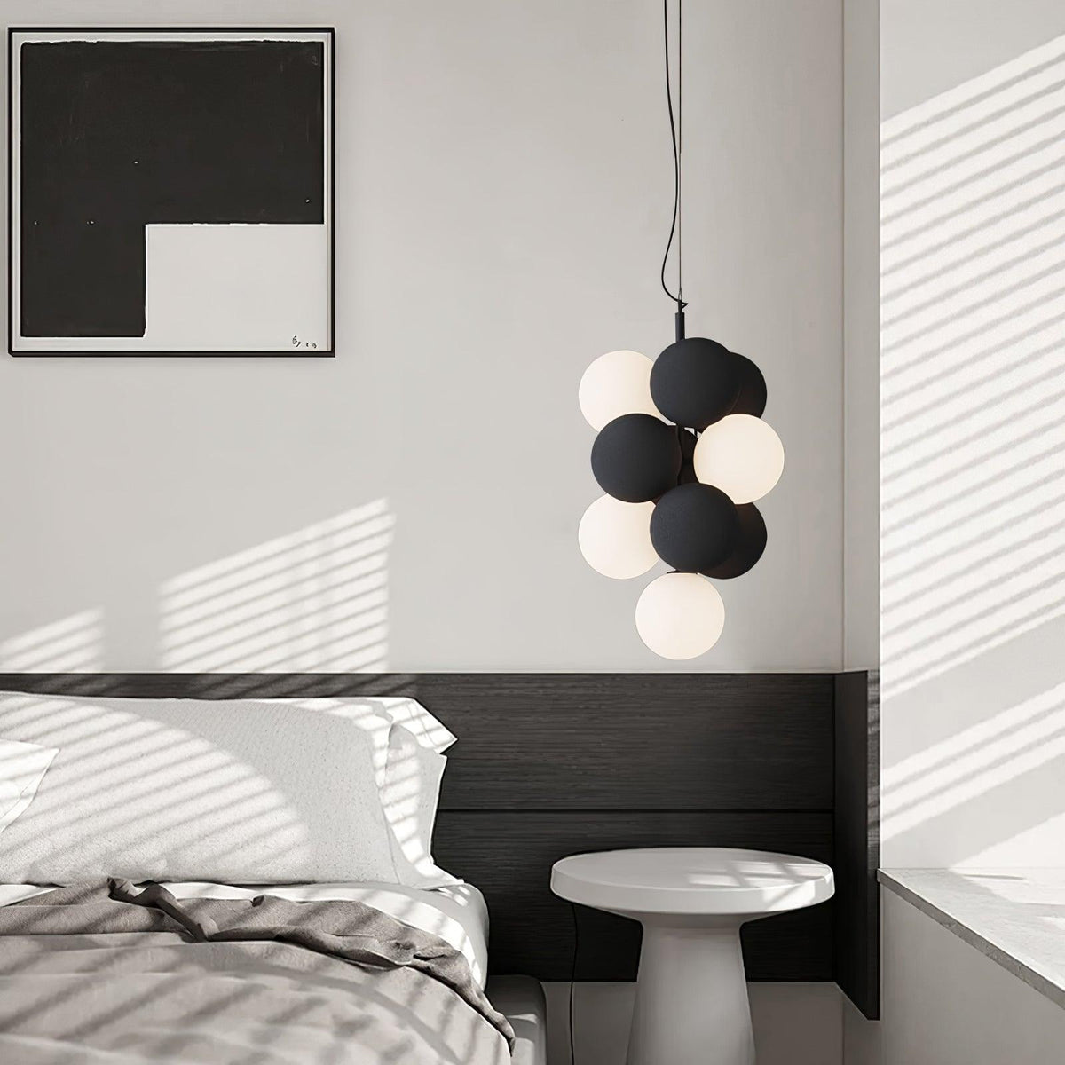 Blanor Industriële artistieke hanglamp