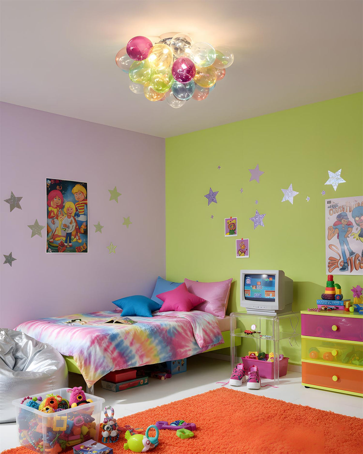 Lucella vlakke plafondlamp
